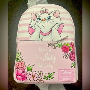 Aristocats Loungefly disney pink Marie lounge fly